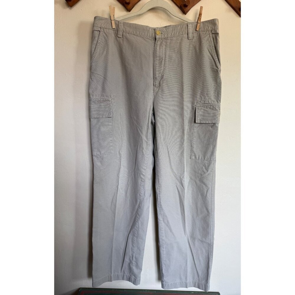Nautica Pants Mens 34x34 Explorer‎ Cargo Vintage Loose Canvas Baggy Y2K Utility